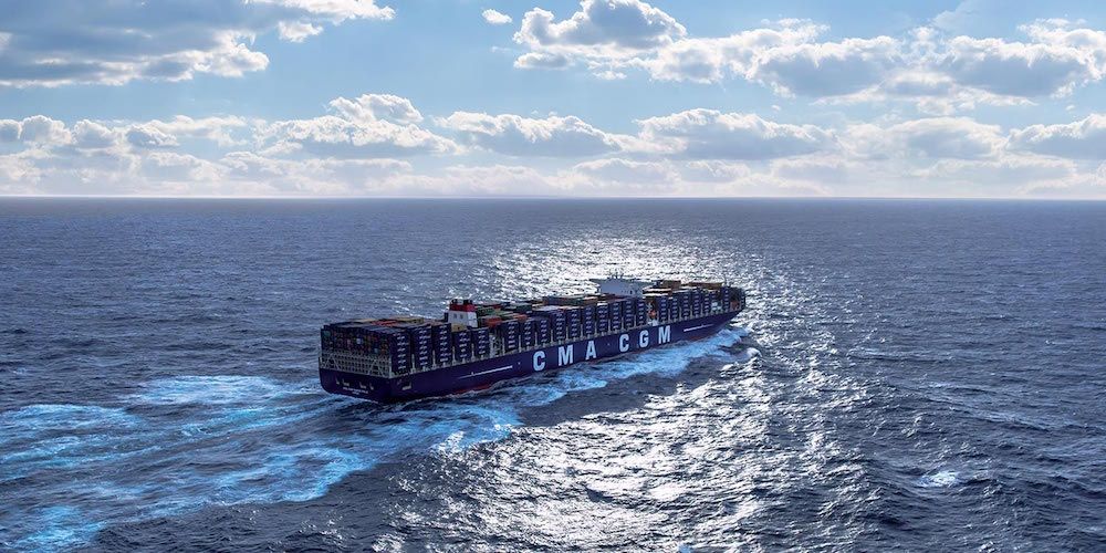 CMA-CGM Jacques Saade GNL portacontenedores