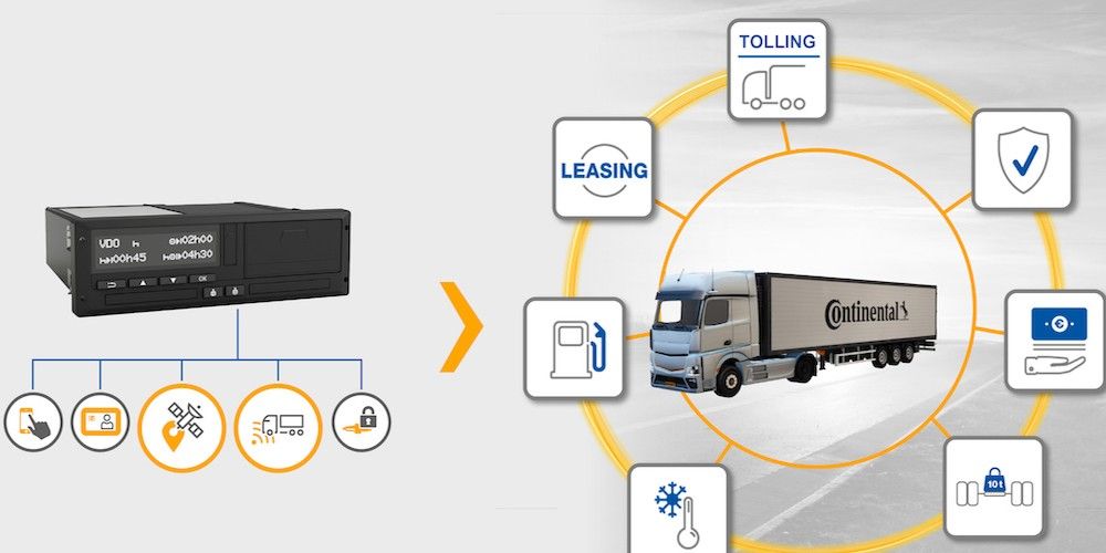 Tacografo inteligente de Continental