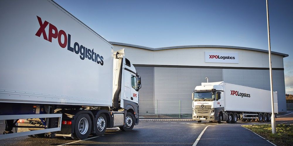 XPO Logisticscamion Mercedes