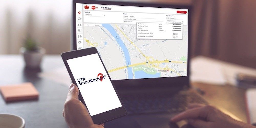 App de repostaje SmartCockpit de UTA
