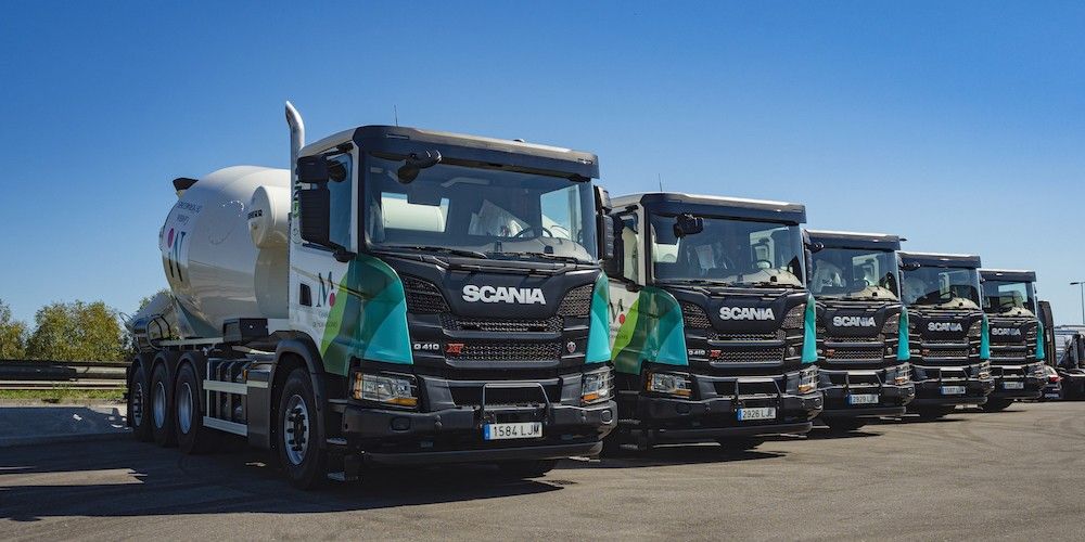 Hormigoneras de Scania XT para Comibersa
