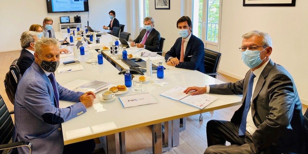 Foto Reunión PIPE Puertos del Estado septiembre 2020