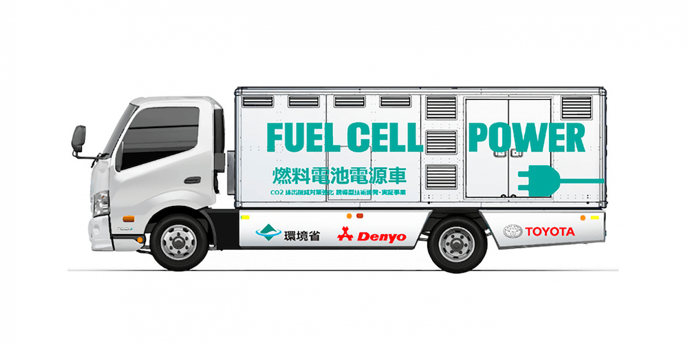 camion Toyota fuell cell