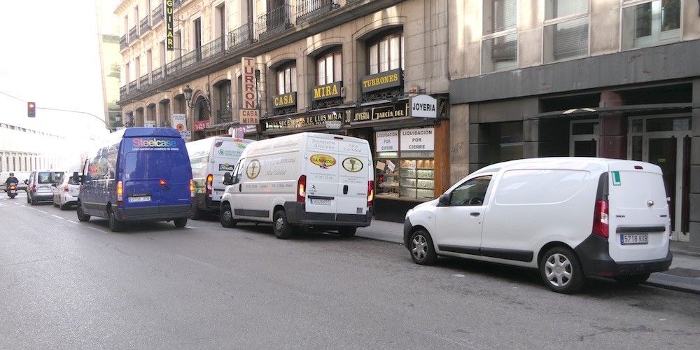 furgonetas de reparto en Madrid