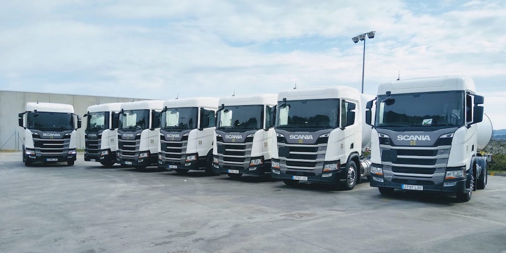 Camiones de Scania a GNL para el Grupo HAM