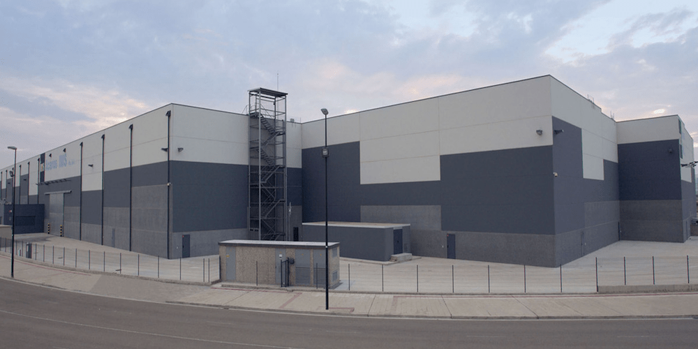 Centro logistico de Montepino para Aceros IMS en Zaragoza
