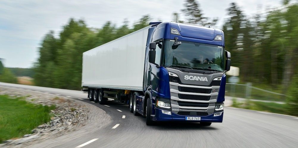 Scania-Green-Truck