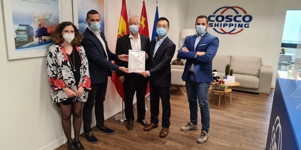 Equipo de Cosco Shipping Lines Spain