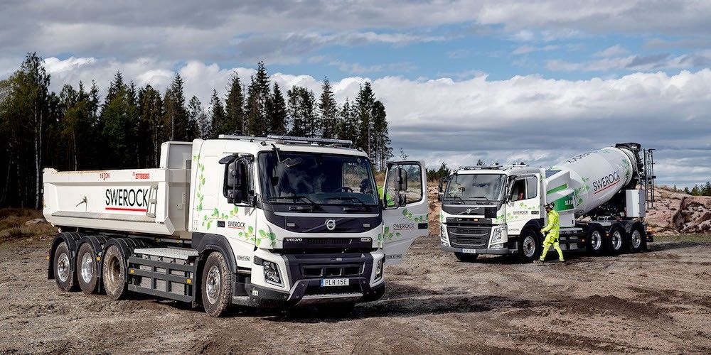 Camiones eléctricos de Volvo Trucks para el segmento de la construcción