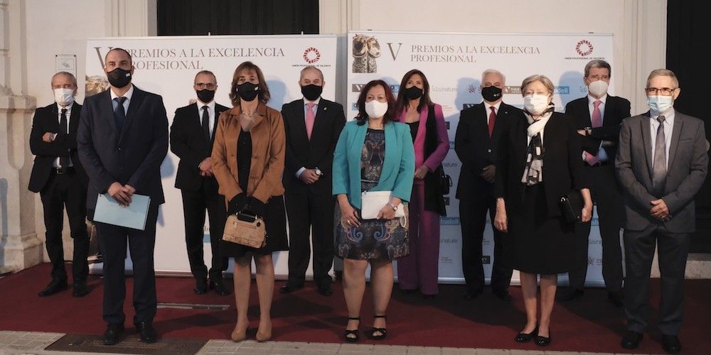 Premiados V Premios a la Excelencia Profesional en Valencia