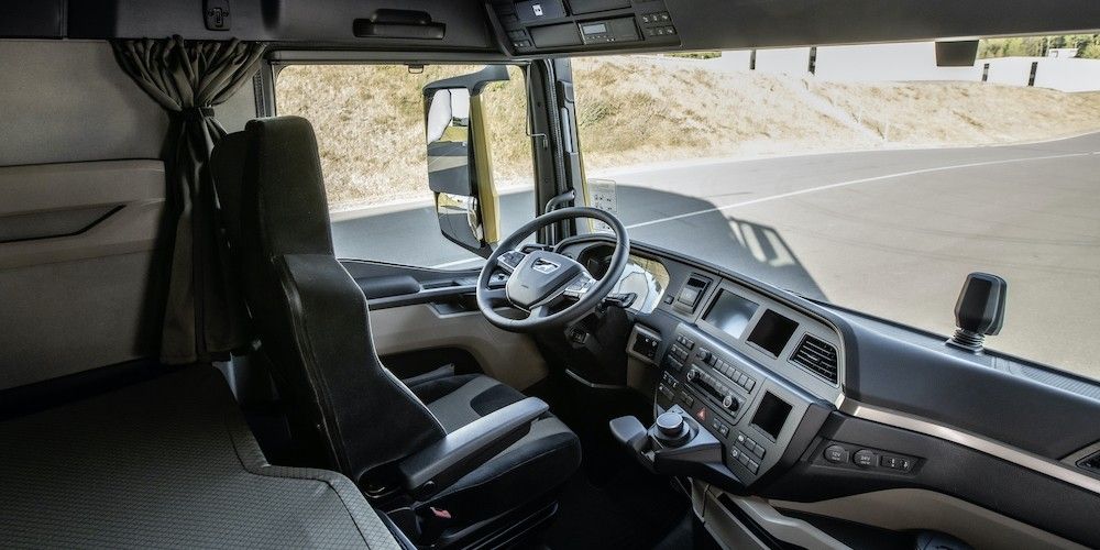 interior cabina nuevos camiones MAN interior cabina nuevos camiones MAN