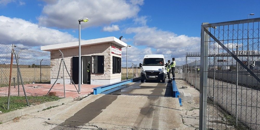 inspeccion DGT furgoneta semana transporte