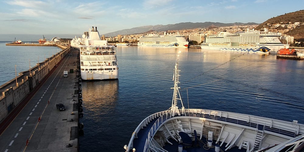 cruceros puerto Tenerife