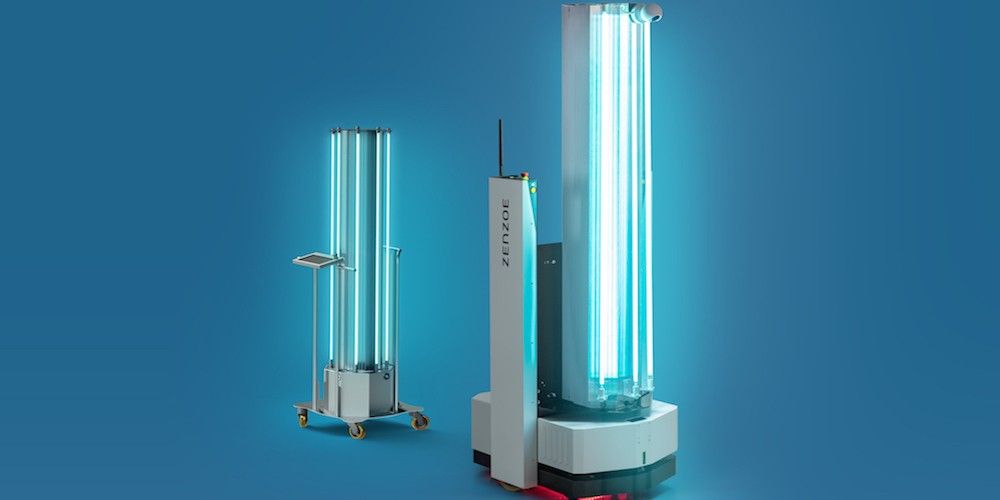 Soluciones de desinfeccion de Asti Robotics