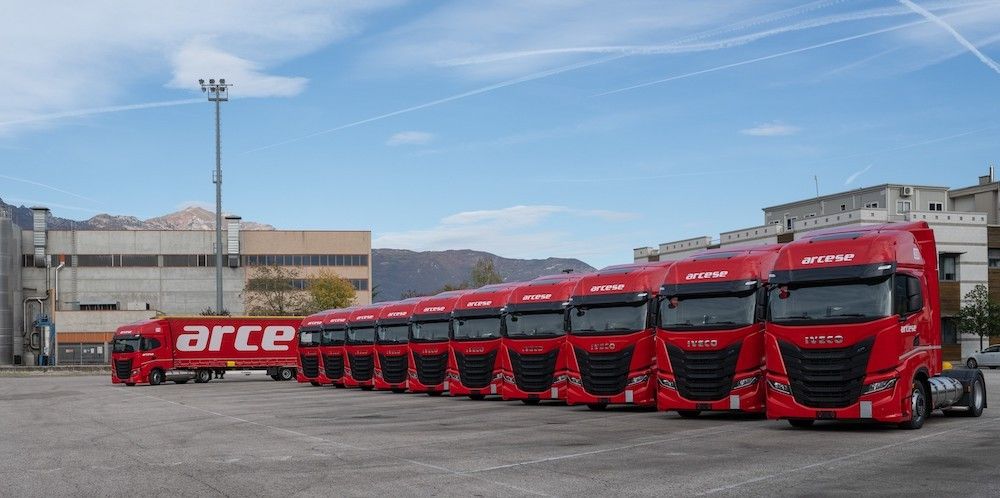 Arcese flota Iveco GNL