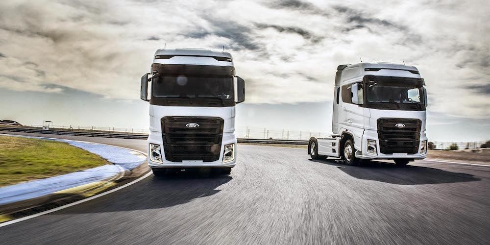 Camiones Ford Trucks en el circuito del jarama