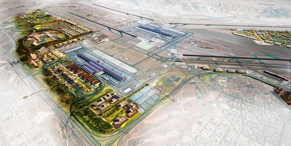 El proyecto global de la Ciudad Aeroportuaria que se va a desarrollar en Barajas cuenta con una edificabilidad de 2,1 millones de m².