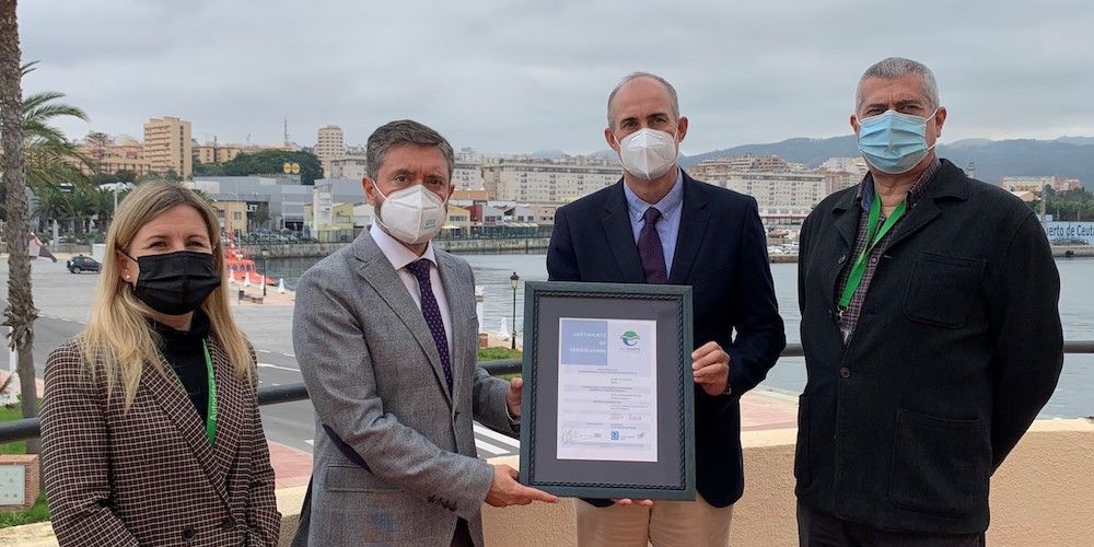 Certificado PERS puerto Ceuta