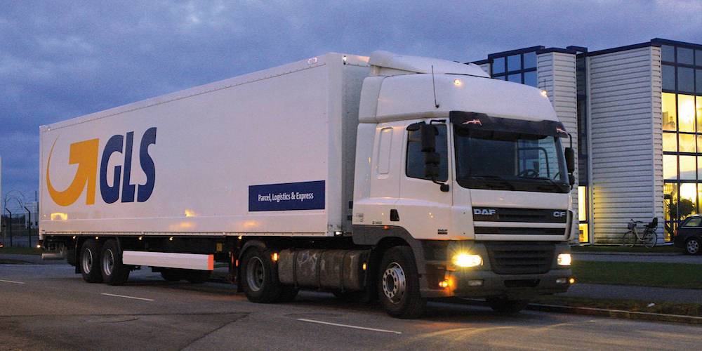 Camion de GLS larga distancia