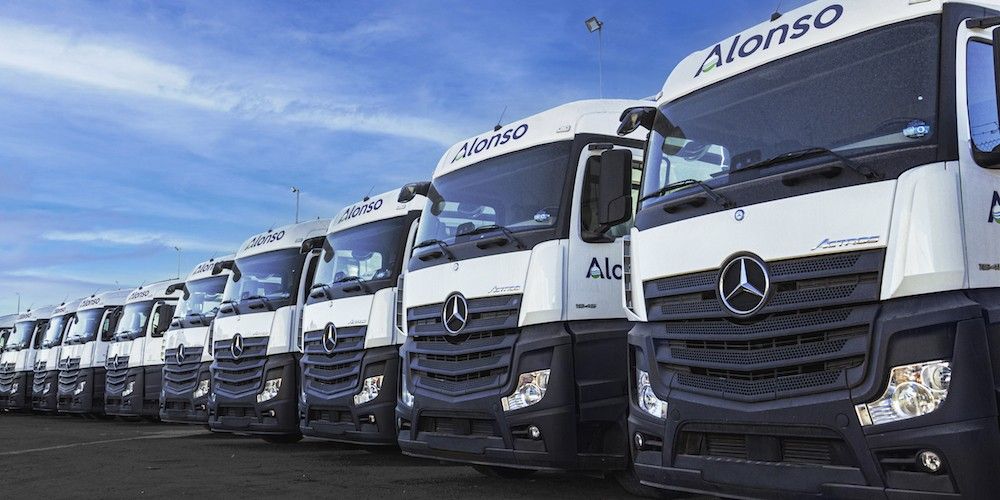 Camiones Mercedes-Benz Actros 1845 para Transportes Alonso