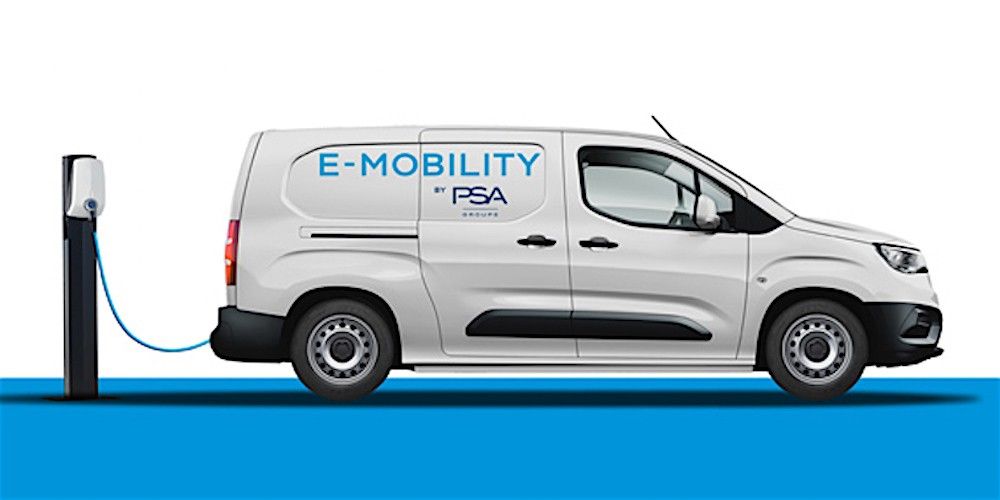 PSA e-mobility furgoneta electrica