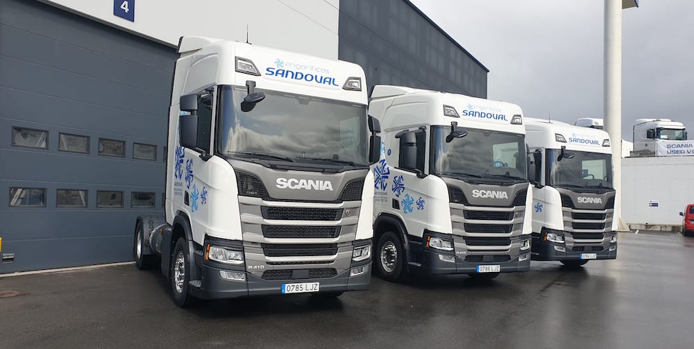 Sandoval tractoras gnl scania Sandoval tractoras gnl scania
