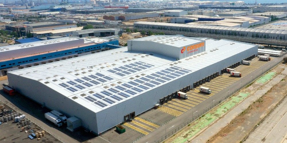 central logistica de Zona Franca de Consum