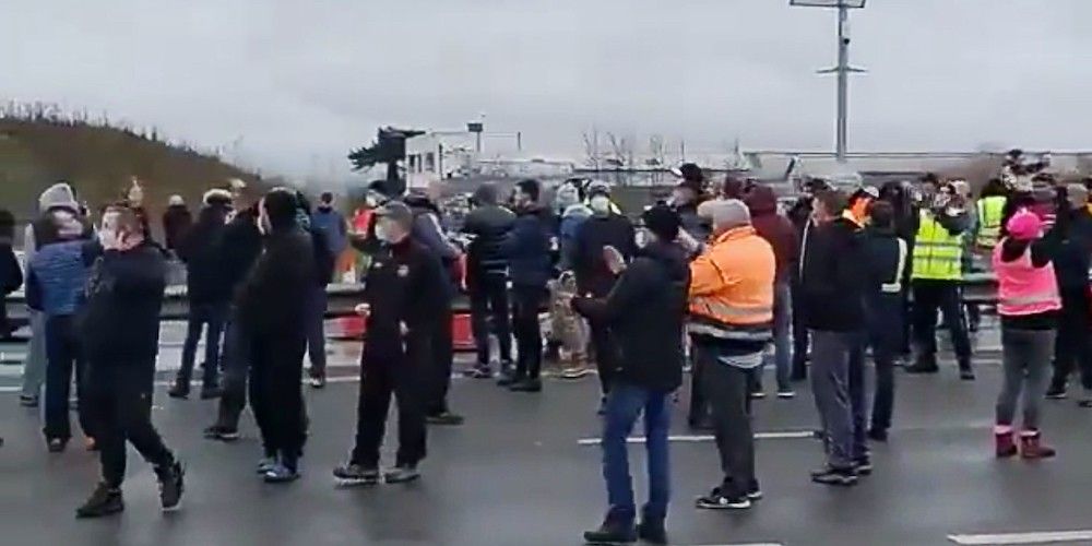 corte carretera reino unido diciembre 2020