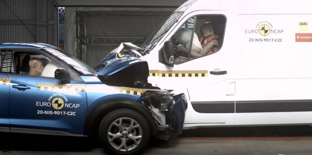 pruebas Euro NCAP para furgonetas pruebas Euro NCAP para furgonetas