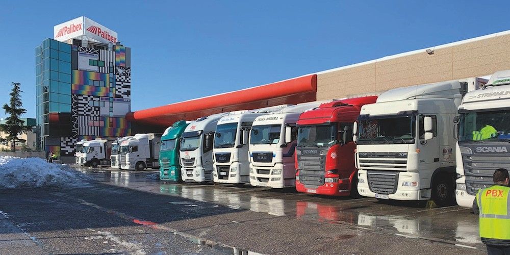 Camiones Palibex Madrid temporal