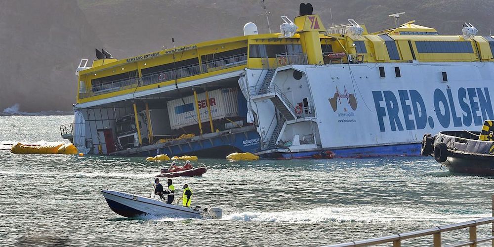 Bentango Express Fred Olsen flotabilidad