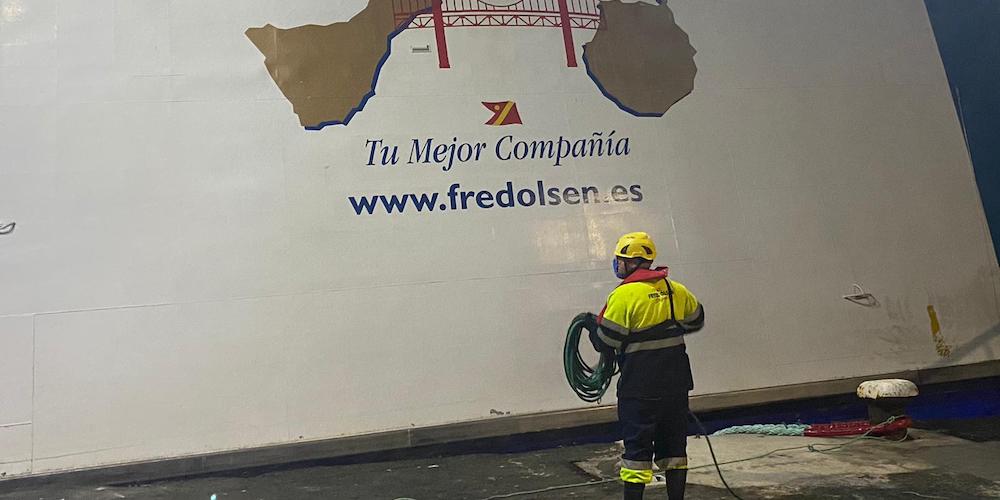 trabajos rescate bentago express fred olsen agaete