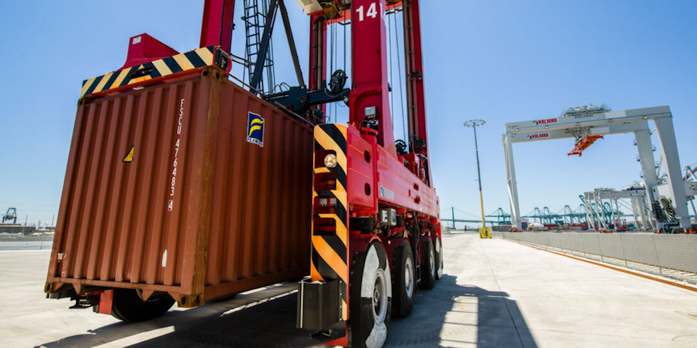 grua contenedores Kalmar