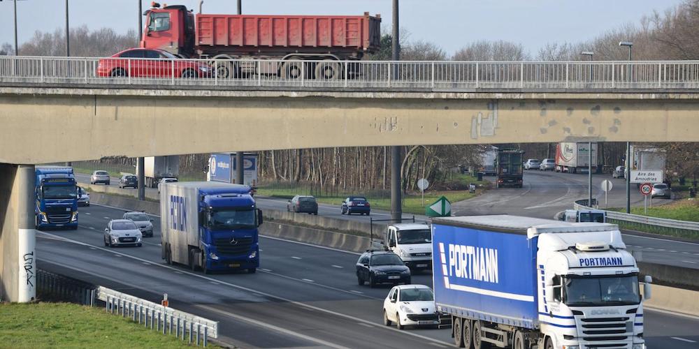 transporte carretera camiones Francia