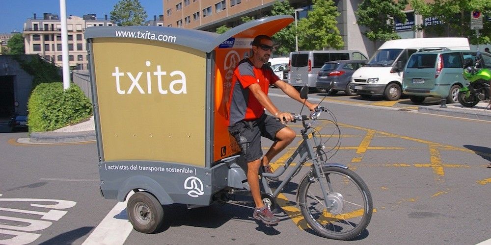 bicicargo San Sebastian Txita bicicargo San Sebastian Txita