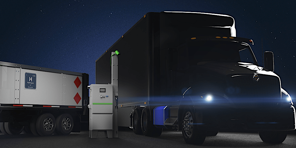 Navistar camion hidrogeno