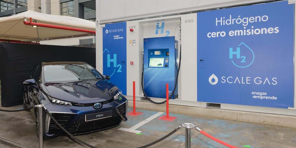 Inauguración hidrogenera Madrid enero 2021