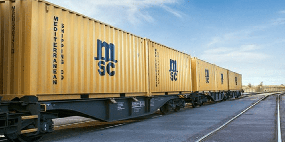 Tren contenedores MSC