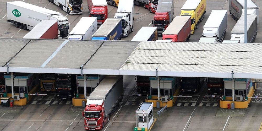control aduana Brexit camiones