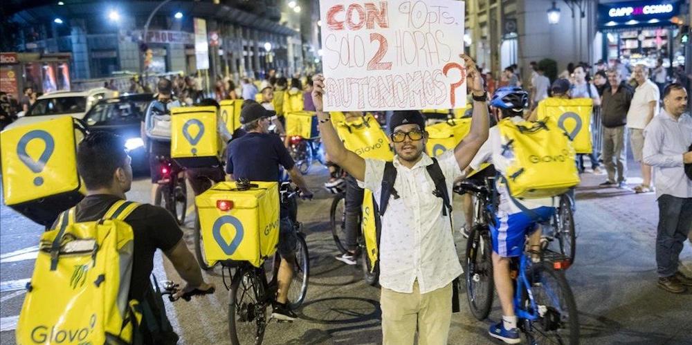 glovo riders mensajeros glovo riders mensajeros