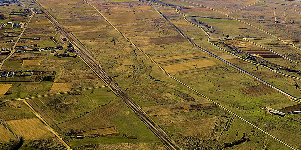 vista aerea plataforma intermodal Torneros-Grulleros