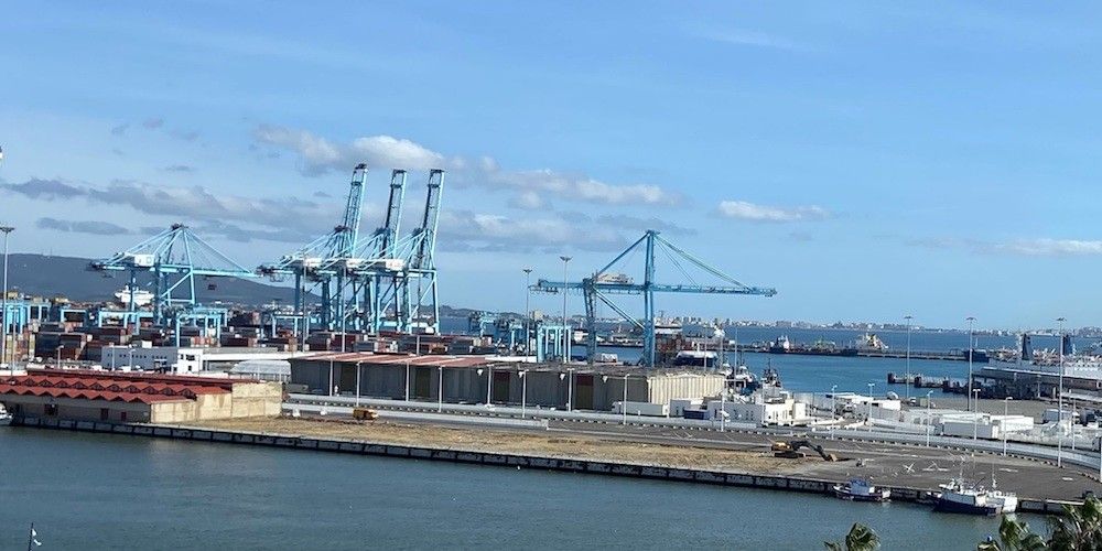 Explanada lonja puerto Algeciras