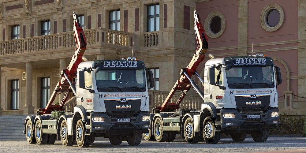 Camiones MAN TGE Transportes Flosne