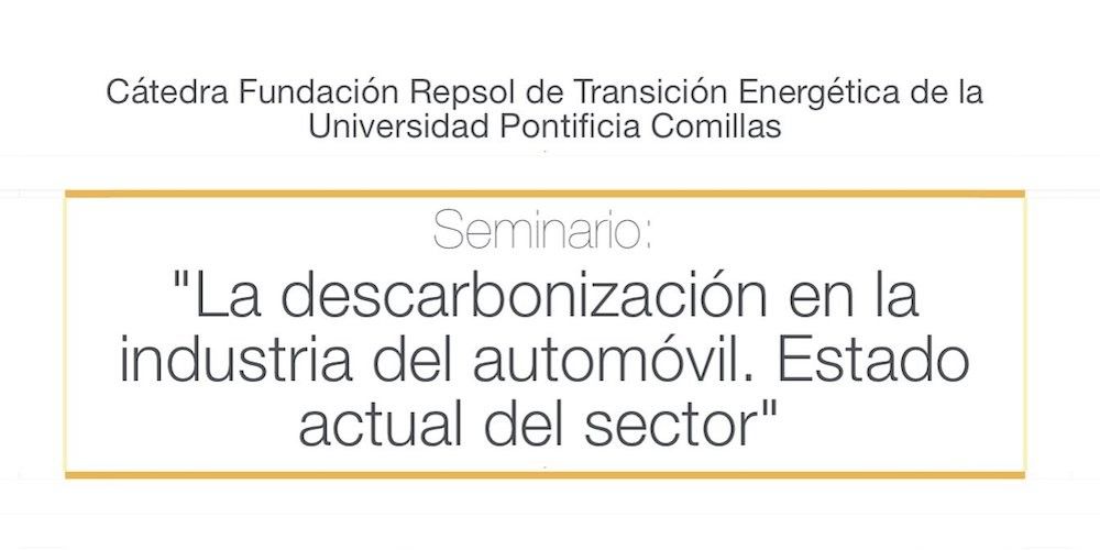 Seminario descarbonizacion automocion Fundacion Repsol