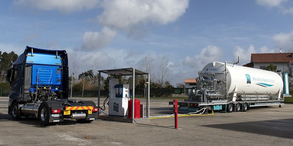 Estacion de repostaje movil de GNL PRF