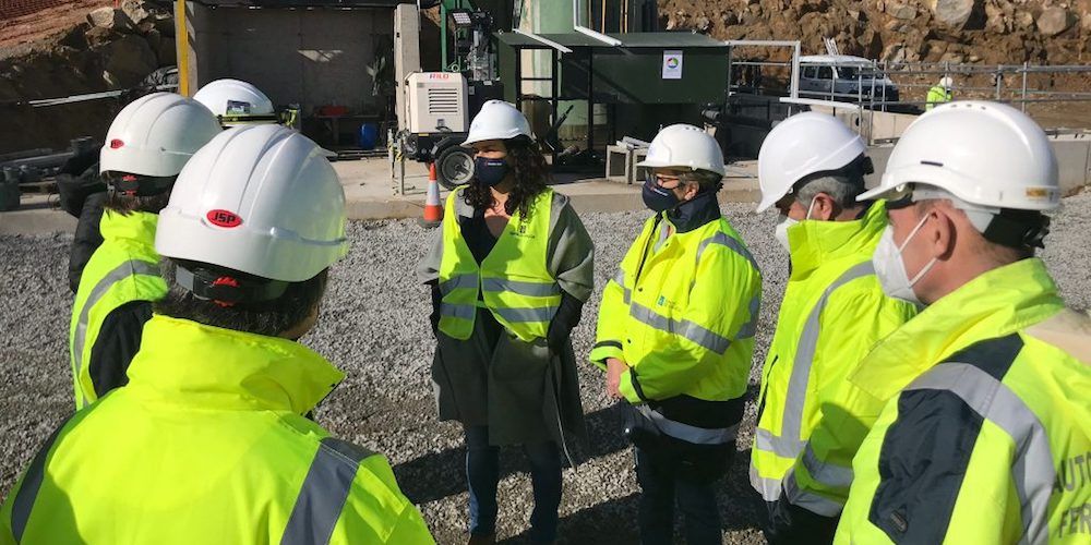 visita tunel puerto exterior Ferrol