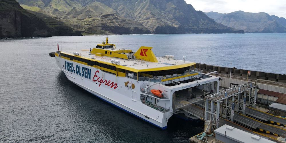 Fast Ferry Bajamar Express Fred Olsen