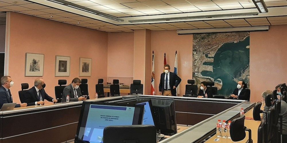 Reunion puerto de Santander Brittany Ferries