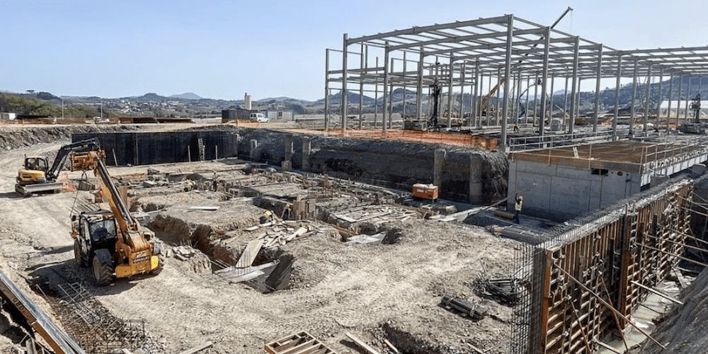 Obras plataforma logistica DFG Guipuzcoa