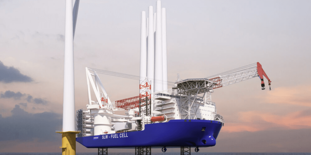 buque de turbinas eolicas Samsung Heavy Industries